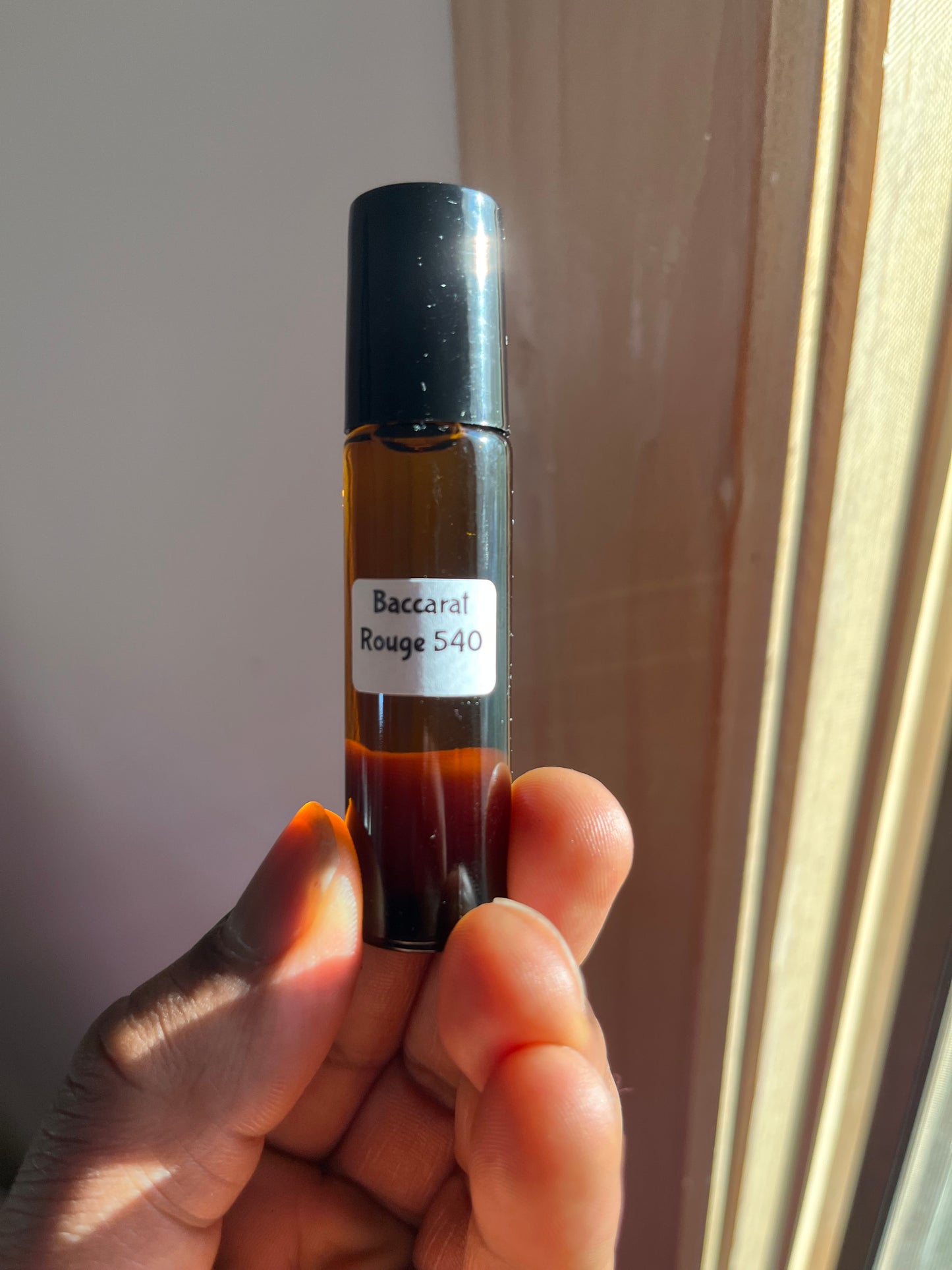 Baccarat Rouge 540 inspired fragrance oil (10ml roller)